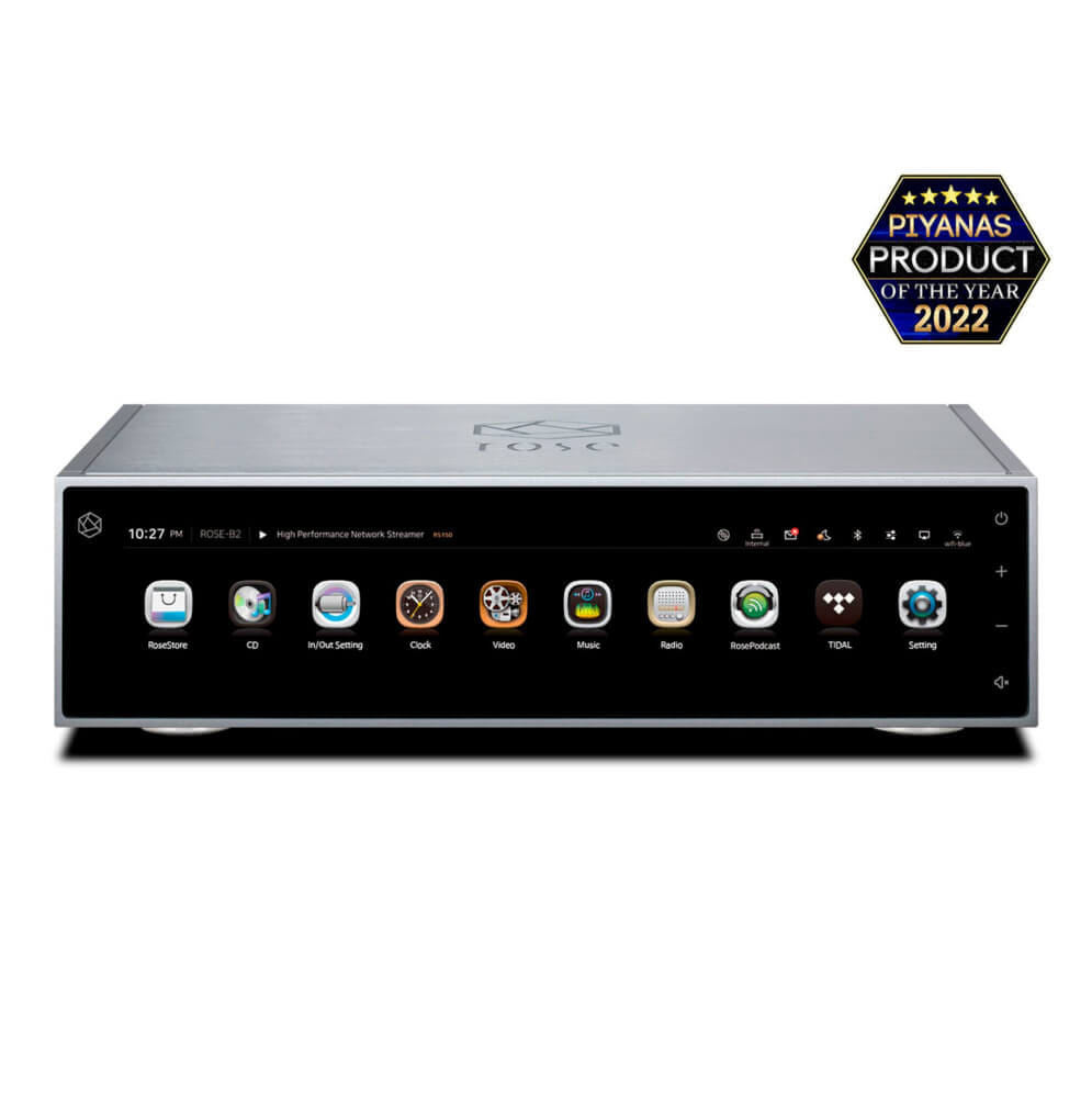เครื่องเล่นเสียง HIFI ROSE : RS-150B (SILVER)_0